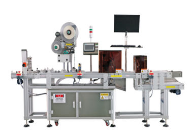 Adjustable Automated Labeling Machines , Clothing Tag / Cards Label Printing Machine